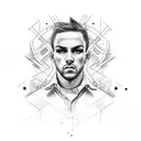 Formula 1 car tattoo design idea