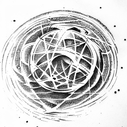 earth element tattoo design idea
