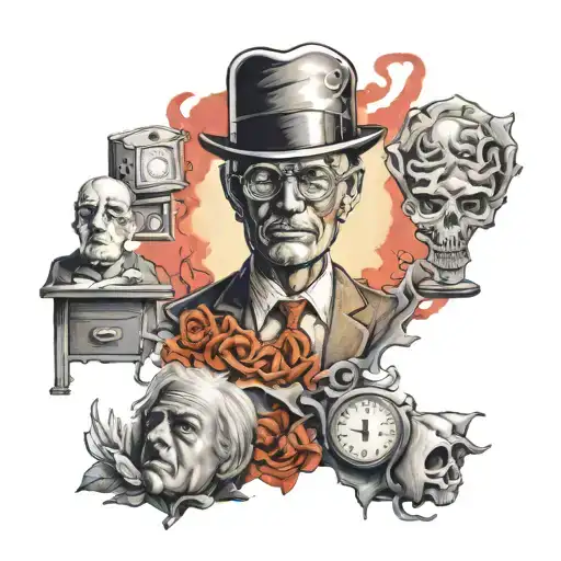 psychiatrist trauma tattoo design idea