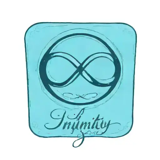 infinity symbol with date tattoo tattoo design idea