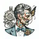 psychiatrist trauma tattoo design idea