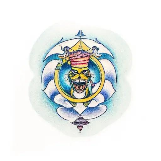 Samundar manthan tattoo design idea