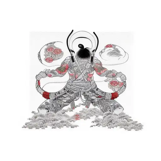 shibari tattoo design idea