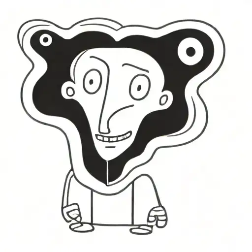 cream and avatar tattoo design idea