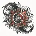 Runescape and red alert tattoo design idea
