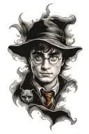 harry potter  tattoo design idea