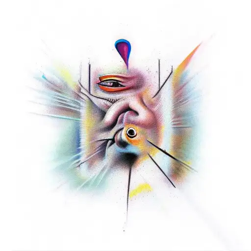 francis bacon artwork tattoo design idea