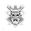 Gladiator tattoo design idea
