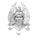 Gladiator tattoo design idea