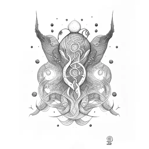 yggdrasil  tattoo design idea