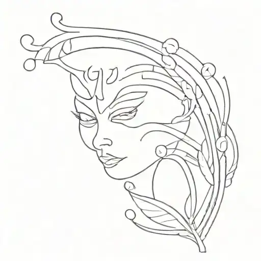 kidult tattoo design idea