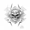 names of my sons Lucas and tomas tattoo design idea