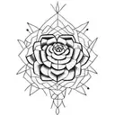 Pinecone with Olive branch and bumble bee tattoo design idea