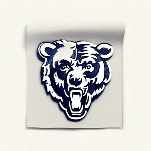 Chicago Bears tattoo design idea