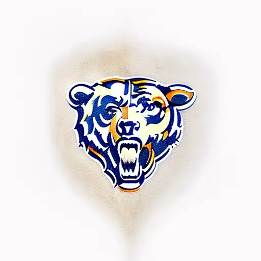 Chicago Bears tattoo design idea