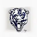 Chicago Bears tattoo design idea