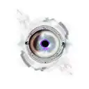 black hole event horizon tattoo design idea