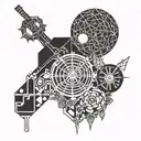 twenty one pilots inspired design tattoo design idea