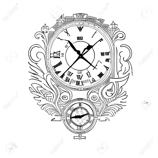 Roman numerals for January 9, 2021 tattoo design idea