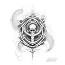 asclepius tattoo design idea