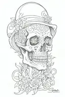 death tribute to my dad who passed away. his name was Steve.  tattoo design idea