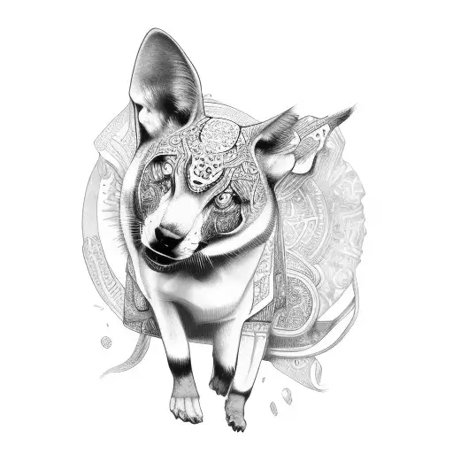 blanket tattoo design idea