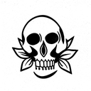 small Skulls tattoo design idea