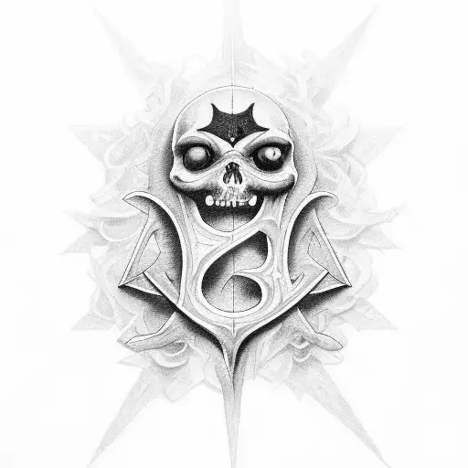 Ouija tattoo design idea