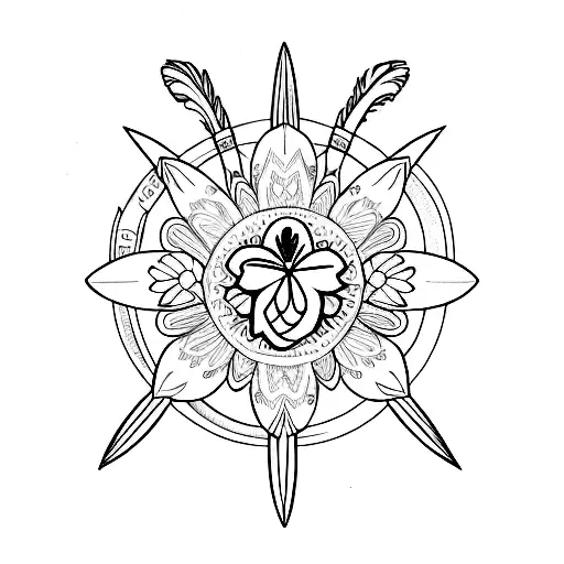 Dove,Infinity sign, feather, lily, elroi, breathe, fist, cross sign, butterfly, beloved tattoo design idea