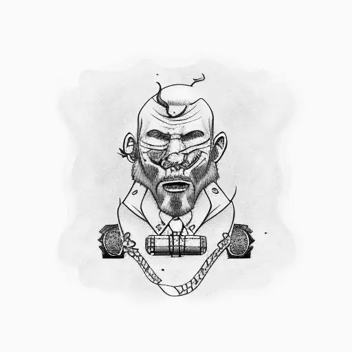 Daddy lost all of his money tattoo design idea