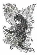 bipolar depression, self harm, sexual abuse, grief tattoo design idea