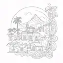 haiti tattoo design idea