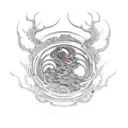 Albedo tattoo design idea