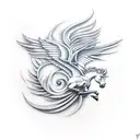 pegasus tattoo design idea