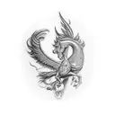 pegasus tattoo design idea