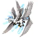 pegasus tattoo design idea