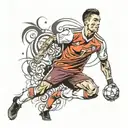 cr7 tattoo design idea