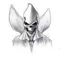 playboy ghost grim reaper  tattoo design idea