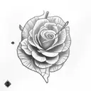 tea leaf  tattoo design idea