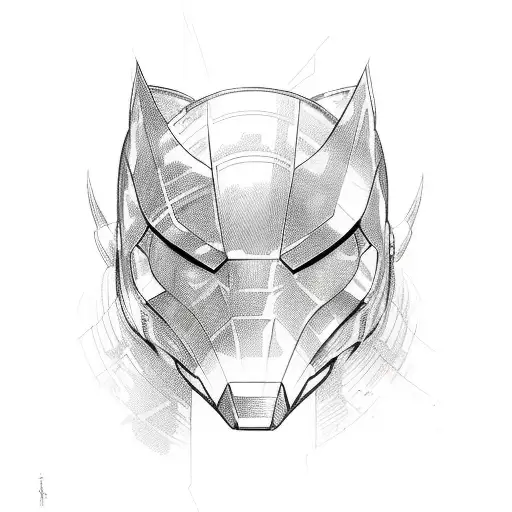 marvel sleeve tattoo design idea