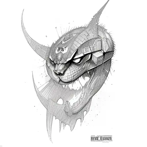 marvel sleeve tattoo design idea