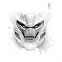 marvel sleeve tattoo design idea