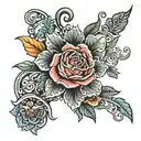 Yami Lela Curry tattoo design idea