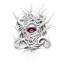 Twisted tattoo design idea