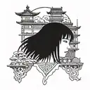 spirited away tattoo design idea