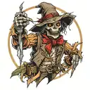scarecrow tattoo design idea