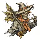 scarecrow tattoo design idea