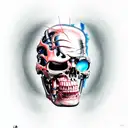 terminator  tattoo design idea
