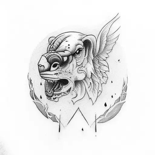 so I want tattoo on my upper chest and front shoulder it should be something like simple but with deep meaning men tattoo design idea