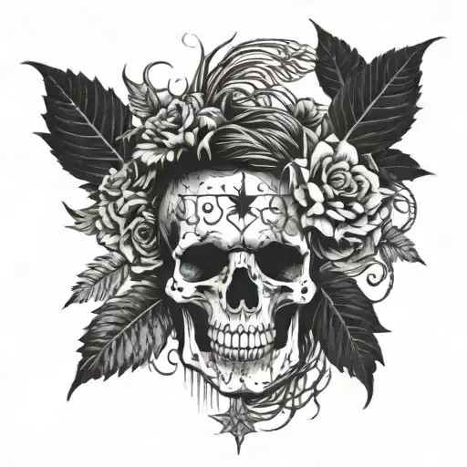 $uicideboy$ album cover sleeve tattoo design idea